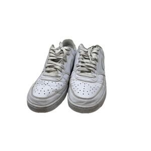 Nike Court Vision Triple White Black Mens 8.5